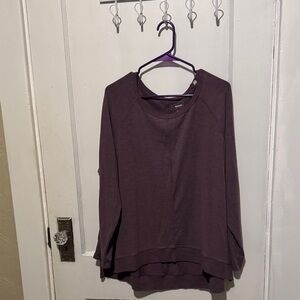 Sonoma Women's Plum Sweatshirt